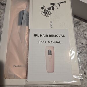 New In Box PretiHom IPL Hair Removal Device - Pink